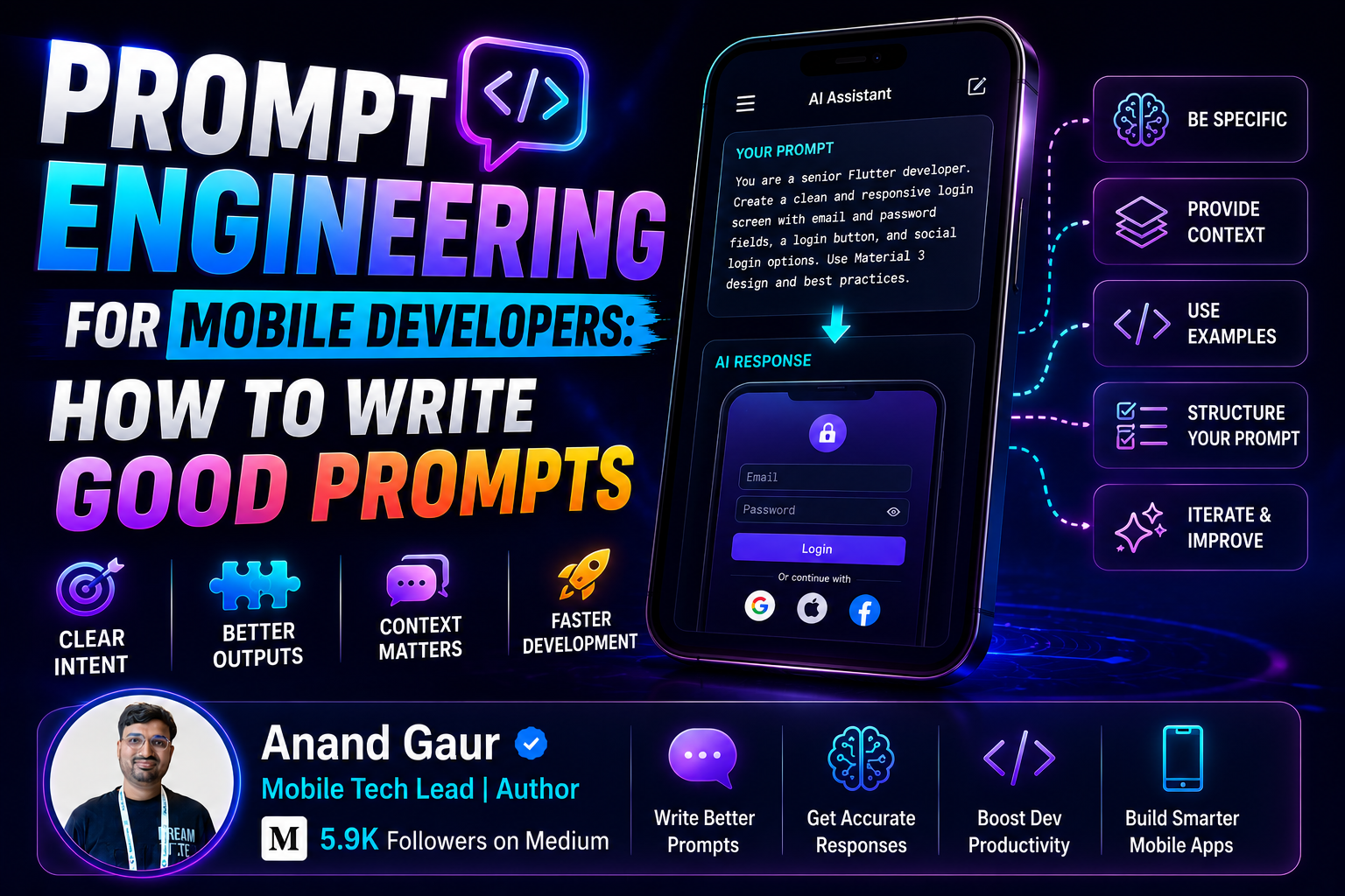 Prompt Engineering for Mobile Developers: How to Write Good Prompts
