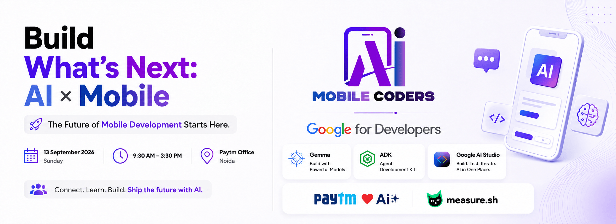 Build What’s Next: AI × Mobile