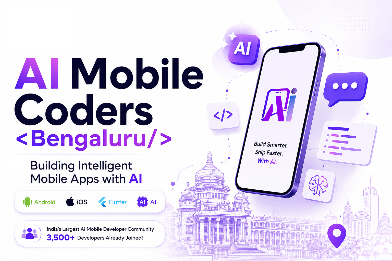 AI Mobile Coders <Bengaluru/> Building Intelligent Mobile Apps with AI